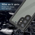 IP68 Waterproof Case for Samsung Galaxy S24 Ultra,100% passed The waterproof quality test,360° full-enclosure,underwater Phone Case,Black clear (W...