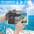 AiRunTech Waterproof Cell Phone Bag, 4 Pack Waterproof Dry Bag for Fishing, Sledding,Skating,Skiing,Snowshoeing Universal Waterproof Pouch for iPh...