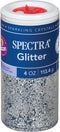 Spectra Arts & Crafts Glitter, Silver, 4 oz., 1 Jar...