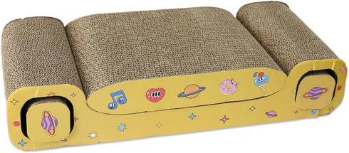 jovani Cat Scratching Board,3-in-1 Cardboard Cat Scratcher for Indoor Cats - Durable Cat Scratch Pad for Indoor Kitten to Protect The Furniture...