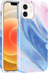 BAISRKE iPhone 12 Pro Case,iPhone 12 Gold Sparkle Glitter Marble Slim Shockproof Flexible Bumper TPU Soft Case Rubber Silicone Cover Phone Case fo...
