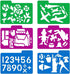Essential Learning Products Stencil Mill...