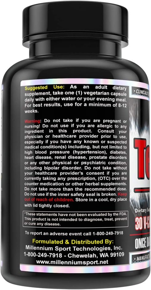 MST Testofen, Fenugreek Seed Extract, Standardized to 50% Fenuside™, 600mg, 30 Count, BSCG Certified Drug Free...