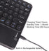 Wireless Bluetooth Keyboard with Touchpad 10inch Portable Rechargeable Slim Keyboard for iPad Pro/iPad Air/iPad 9.7/iPad 10.2/iPad Mini and Other ...
