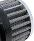 25mm Inlet Motorcycle Air Filter Replacement Cylindrical Intake Mesh Filter Accessory...