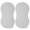 TILLYOU Baby Bassinet Sheets Cotton 2 Pack, 31.5"x18" Breathable Bassinet Mattress Protector, Soft Cradle Bassinet Crib Sheets, Gray...