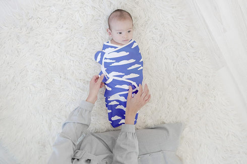 BaeBae Goods Swaddle Blanket, Adjustable Infant Baby Swaddling Wrap Set of 4, Baby Swaddling Wrap Blankets for Boys and Girls Made in Soft Cotton ...