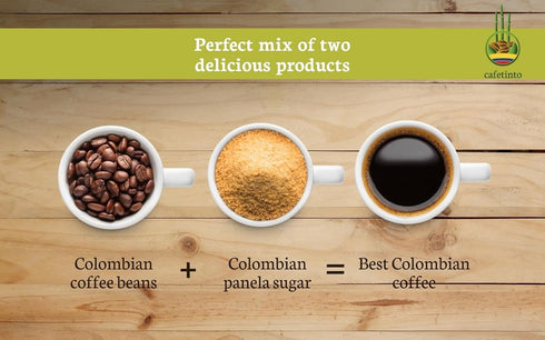 Cafetinto Organic Instant Coffee Cubes 9 Pieces | Colombian Coffee & All Natural Panela Coffee Cubes | Naturally Sourced | Provides Natural Nutrie...