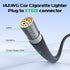 4.9FT Car Cigarette Lighter Plug to XT60I Female Connector Charge Cable, Built-in Resettable Fuse, Working for Portable Solar Generator Power Stat...