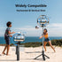 Selfie Stick, 40 in Retractable Phone Tripod with Wireless Remote Control & Light, Portable Selfie Stick Tripod for Photograph, Live Streaming, Vi...