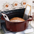 Dutch Oven Mat with Extra Long Handles, 2 Colors (Set of 2) is the best silicone baking mat for Dutch ovens. Non-stick and easy to clean, reusable...