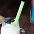 100 Extra Large Plastic Bubble Tea Smoothie Straws, 1/2" Wide X 8 1/2" Long Boba Straws...