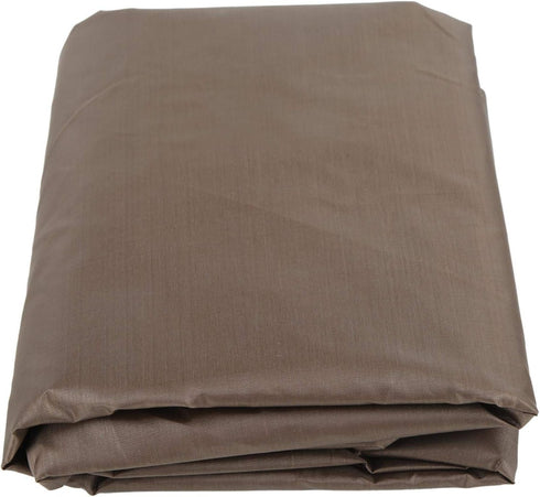 GOTOTOP 3-Seat Cushion Cover Waterproof Fabric Cushion, Courtyard Garden Swing Hammock for Patio Courtyard Garden 59.1 x 19.7 x 3.9in(Brown)...