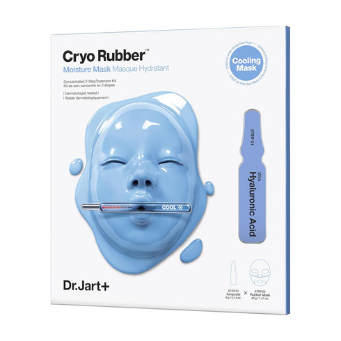 Dr.Jart+ Cryo Rubber Face Mask with Moisturizing Hyaluronic Acid, 1.41 Ounce...