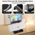 TXEsign Acrylic Table Stand Speaker Holder for JBL Charge 3/JBL Charge 4/JBL Charge 5/iPhone Smartphone, Clear Desktop Stand Holder for JBL Blueto...
