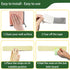 Bulletin board, Jeethemy Felt Pin Board Bar Strips, Self Adhesive Cork Boards for Walls with 35 Push Pins for Bedrooms Offices Home Decoration,5 P...