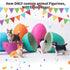 12PCS Dog Figurines Playset, Realistic Detailed Plastic Puppy Figures, Hand Painted Mini Dog Figures Toy Set Cake Toppers Birthday Easter Eggs Gif...
