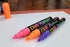 18 Classic Neon Chalk Markers Double Pack of Both Fine and Reversible Medium Tip Liquid Chalk Pens Wet Erasable - Menu Boards, Glass, Windows, Whi...