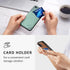 kalibri Hard Case Compatible with Apple iPhone SE (2022) / iPhone SE (2020) / iPhone 8 / iPhone 7 - Case with Card Slot PU Leather Design with TPU...