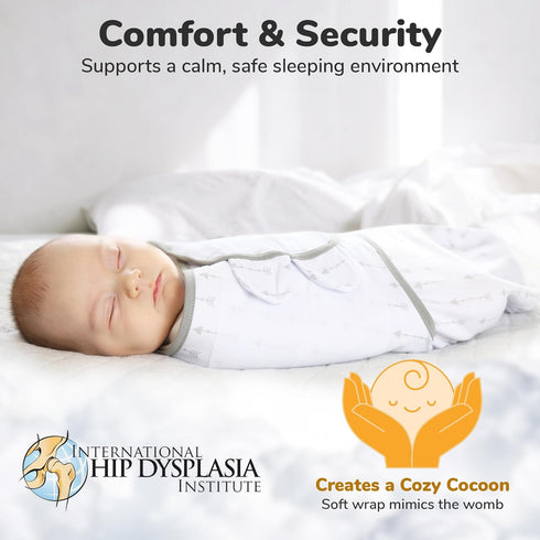 Mama Cheetah Organic Baby Swaddle Blanket, Adjustable Newborn Swaddle Sleep Sacks, Easy Swaddles for Boys and Girls 0-3 Months, Nursery Swaddling ...