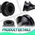 1 PC Automobile Shift Gear Head Connector, M12 x 1.25 Shift Knob Fixed Dust Boot Connection Limiter, Gear Head Buckle Base Adapter, Compatible wit...