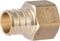 SharkBite 3/4 x 1/2 Inch FNPT Crimp Connector, Brass Plumbing Fitting, PEX Pipe, PE-RT, UC092LFA...