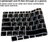 Arabic Language Silicone Keyboard Cover Skin for MacBook Air 13 with Retina Display and Touch ID 2020 2019 2018 Model A1932 Keyboard Protector Ski...