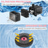 Solar Fountain with Pink Flower,Solar Bird Bath Fountains No Battery 2024 Upgraded Glass Solar Panel,Solar Water Pump Fountain for Bird Bath Garde...