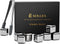 Kollea Fathers Day Whiskey Stones, 8 Packs Stainless Steel Whiskey Chilling Rocks, Reusable Ice Cube for Drinking, Cool Birthday Gift for Men Dad,...