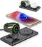 Wireless Charger for Samsung Galaxy Watch Ultra/7/Fold 6/Flip 6/S24 Ultra/24/23/22, 2 in 1 Charging Station for Samsung Watch 6/6 Classic/5/5 Pro/...