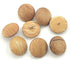 20pcs Brown Wooden Buttons with Metal Shank Round Buttons for Sewing DIY Crafts Manual Buttons Painting Scrapbooking Handmade Making Supplies 18mm...