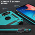 MERRO for Galaxy A20 Case/Galaxy A30 Case with Screen Protector,Military Grade Heavy Duty Shockproof Protective Phone Cover with Magnetic Kickstan...