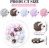 URROMA Hedgehog Silicone Beads, 10 Pcs Silicone Beads for Keychain Making Silicone Beads Bracelet Making Kit Silicone Beads for DIY Necklace Jewel...