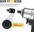 BOEN 3/4"F to 1/2"M Impact Socket Adapter, Cr-Mo Steel,Socket Adapter Set for Impact Driver Conversions...