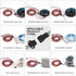 BTF-LIGHTING 5 pcs/Pack 20AWG 3 Pin JST SM Male Female Plug LED Connector 6.56ft(2m) Extension Cable for WS2812B WS2811 WS2814 SK6812 FCOB RGB CCT...