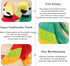 2PCS 7.9" Parrot Stuffed Animal Plush Bird Toy Cute Doll Gifts for Girls Boys...
