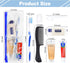 Hygiene Kit, Hygiene Kit Bulk, Individually Packed, Travel Hygiene Kit with Toothbrush, Toothpaste, Comb, Shampoo, Soap and floss picks, Suitable ...