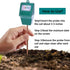 Soil Moisture Meter,Plant Hygrometer Moisture Sensor Plant Water Monitor for Potted Plants,Garden,Farm, Lawn(No Battery Needed)...