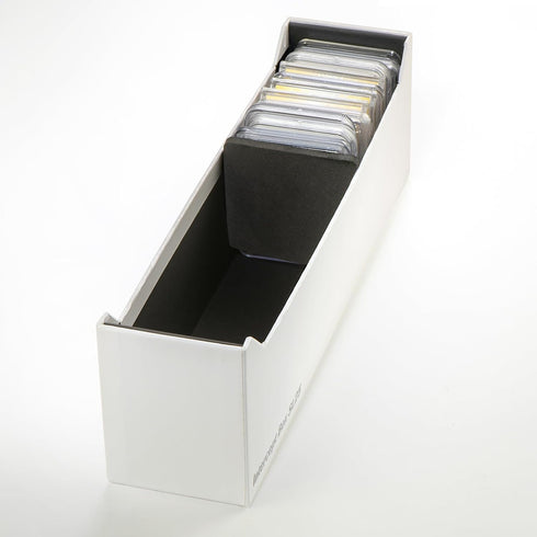Lighthouse - Storage Box SL 25 for 25 Coin Slabs Including PCGS, NGC, ANACS with INTERCEPT TECHNOLOGY Corrosion Protection (12 1/2" x 3" x 3 3/4")...