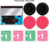 GVOEARS Replacement Earpads Cushion for Koss Portapro Headphones 2 Pairs (Rose+Black)......