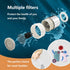 1080° Swivel Faucet Aerator,Twist and Swivel Kitchen Bathroom Sink Aerator,Universal Robotic Arm,Pressurized Water Saving Faucet Aerator & Diverte...