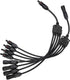 Ansxiy Solar Y Branch Connectors 1 to 4, Solar Panel Parallel Connectors Solar Panel Adapter Cable Tool Kit (M/FFFF and F/MMMM)...