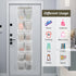 2PK Over the Door 12 Pocket Hanging Shoe Organizer...
