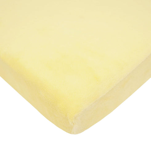 American Baby Company Heavenly Soft Chenille Fitted Mini Crib Sheet 24" x 38", Warm and Cozy Chenille Portable Sheet, Maize, for Boys and Girls, F...