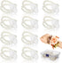 Corsage Wristlet Band 16 Pcs Elastic Pearl Bracelet Wrist Corsage Bracelets DIY Flower Bracelet with Storage Box for Bride Prom Accessories Weddin...
