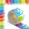 Rainbow Confetti Bulletin Board Borders for Classroom 65Ft,School Bulletin Board Decor for Teacher Student Use for Office Chalkboard,Dot Themed Bu...