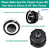IBC Tote Fittings, 275-330 Gallon IBC Tote Tank Adapter? 2.44" Fine Thread??IBC Tote Adapter + Lead-Free 304 Stainless Steel Hose Faucet/Valve? IB...