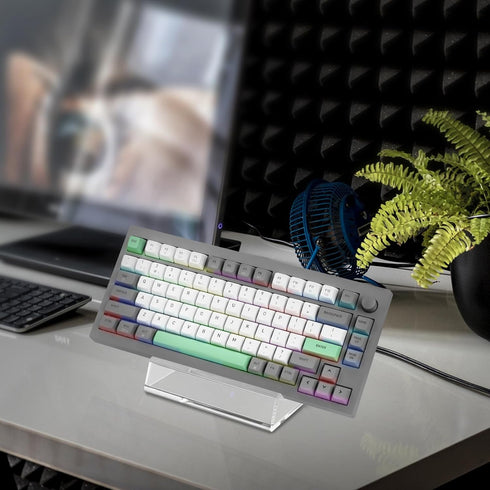 Geekria Keyboard Stands, Mechanical Keyboard Display Stand Acrylic Keyboard Stand Transparent Acrylic Keyboard Stand Gaming Keyboard Display Holde...