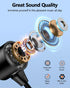 NANAMI Earbuds, Update Bluetooth Wireless Headphones, IPX7 Waterproof, in-Ear Earphones with Mic, Magnetic Neckband, HiFi Stereo Deep Bass Noise C...