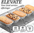Spare Essentials (35 Pack) 1 Lb Aluminum Foil Mini Loaf Pans - Foil Bread Pans for Baking - Perfect to Bake Individual Bread Loaves, Cakes & Meat ...